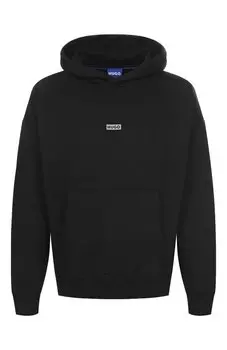 Хлопковое худи HUGO Blue