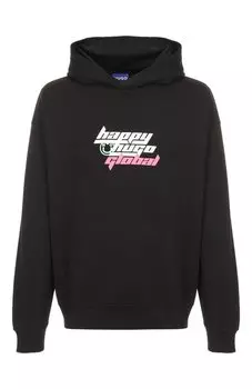 Хлопковое худи HUGO Blue
