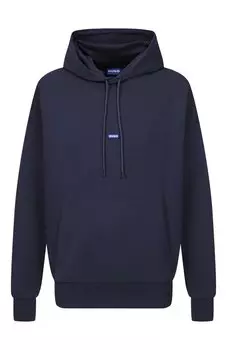 Хлопковое худи HUGO Blue