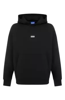 Хлопковое худи HUGO Blue