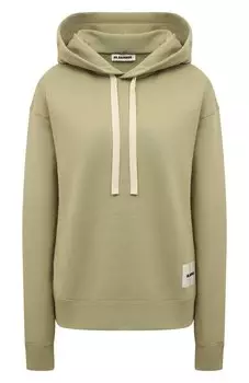 Хлопковое худи Jil Sander