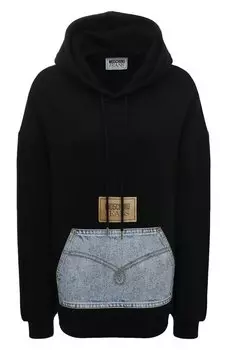 Хлопковое худи M05CH1NO Jeans