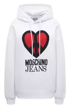 Хлопковое худи M05CH1NO Jeans