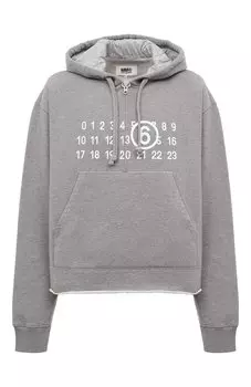 Хлопковое худи MM6