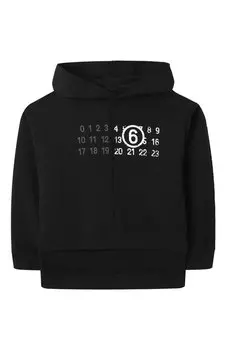 Хлопковое худи MM6