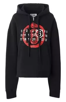 Хлопковое худи MM6