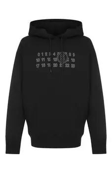 Хлопковое худи MM6