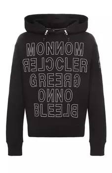 Хлопковое худи Moncler Grenoble