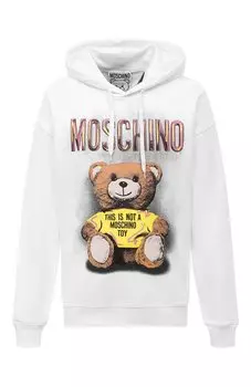 Хлопковое худи Moschino