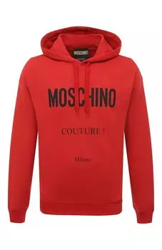 Хлопковое худи Moschino