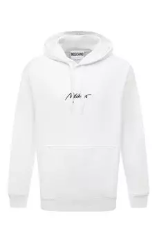 Хлопковое худи Moschino