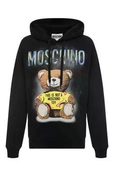 Хлопковое худи Moschino