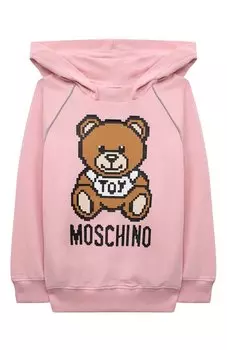 Хлопковое худи Moschino