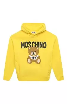Хлопковое худи Moschino