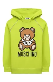 Хлопковое худи Moschino