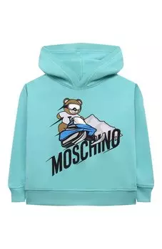 Хлопковое худи Moschino