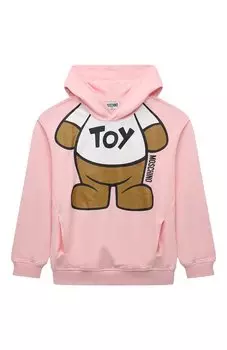Хлопковое худи Moschino