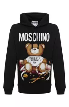 Хлопковое худи Moschino