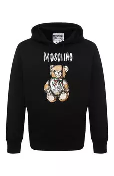Хлопковое худи Moschino