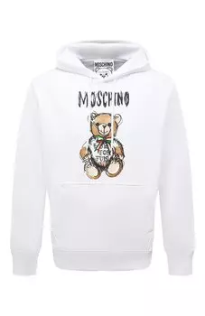 Хлопковое худи Moschino