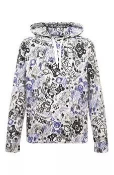 Хлопковое худи Moschino