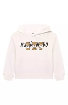 Хлопковое худи Moschino