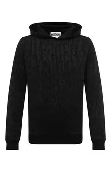 Хлопковое худи Moschino