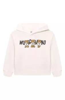 Хлопковое худи Moschino