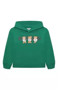 Хлопковое худи Moschino