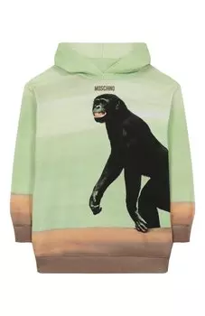 Хлопковое худи Moschino