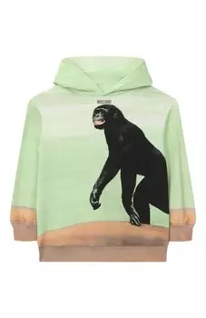 Хлопковое худи Moschino