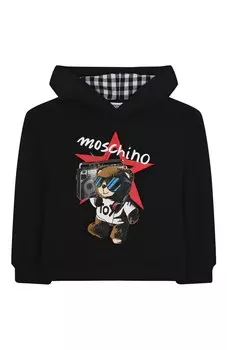 Хлопковое худи Moschino