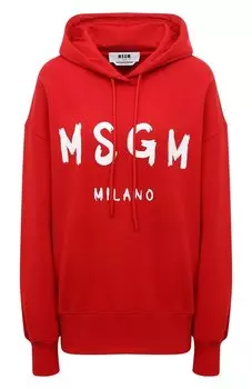 Хлопковое худи MSGM