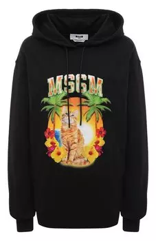 Хлопковое худи MSGM