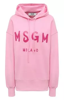 Хлопковое худи MSGM