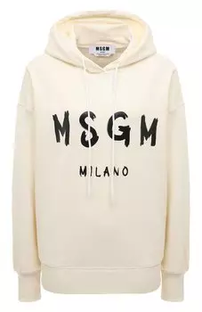 Хлопковое худи MSGM