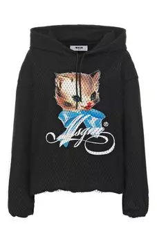 Хлопковое худи MSGM