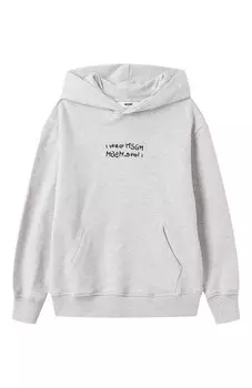 Хлопковое худи MSGM kids