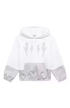 Хлопковое худи Neil Barrett Kids