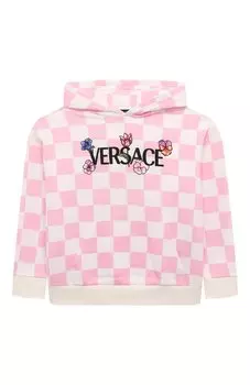 Хлопковое худи Versace