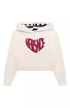 Хлопковое худи Versace