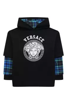 Хлопковое худи Versace