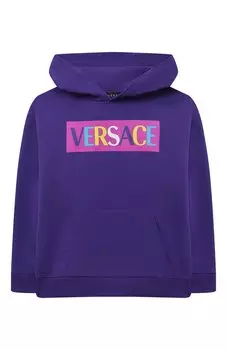 Хлопковое худи Versace