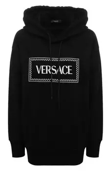 Хлопковое худи Versace