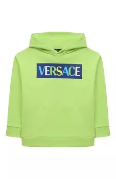 Хлопковое худи Versace
