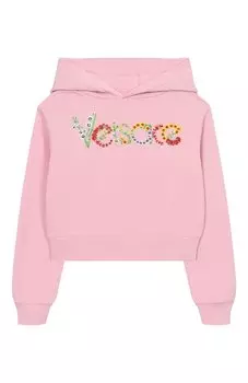 Хлопковое худи Versace