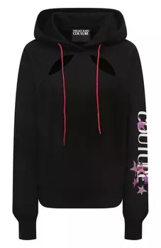 Хлопковое худи Versace Jeans Couture