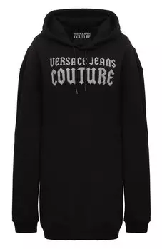 Хлопковое худи Versace Jeans Couture