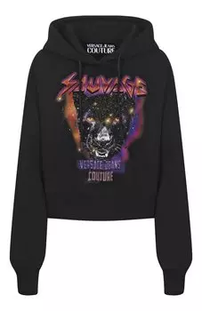 Хлопковое худи Versace Jeans Couture