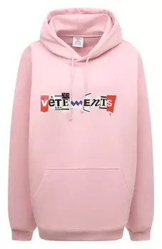 Хлопковое худи VETEMENTS